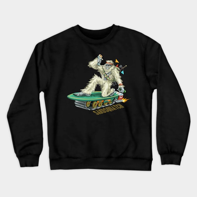 Sandsquatch Crewneck Sweatshirt by Capt. Jack